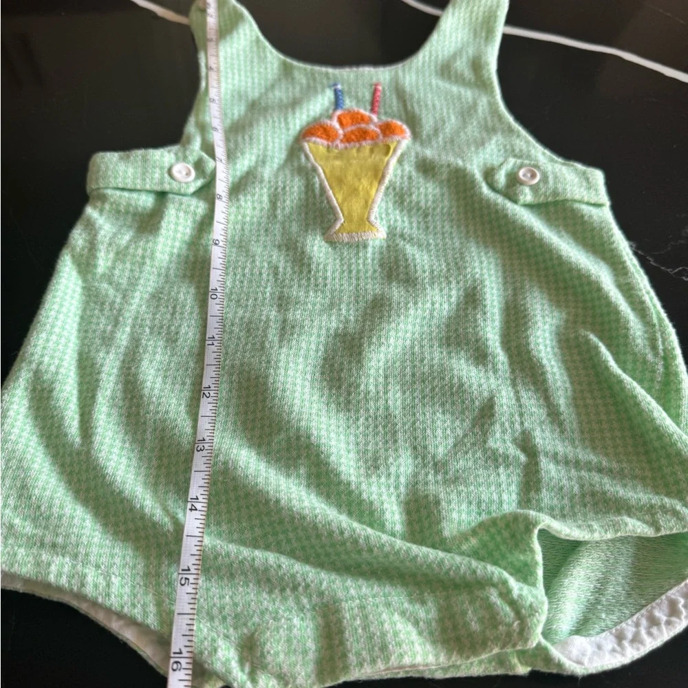 Carter's Vintage‎ Light Green Baby Outfit